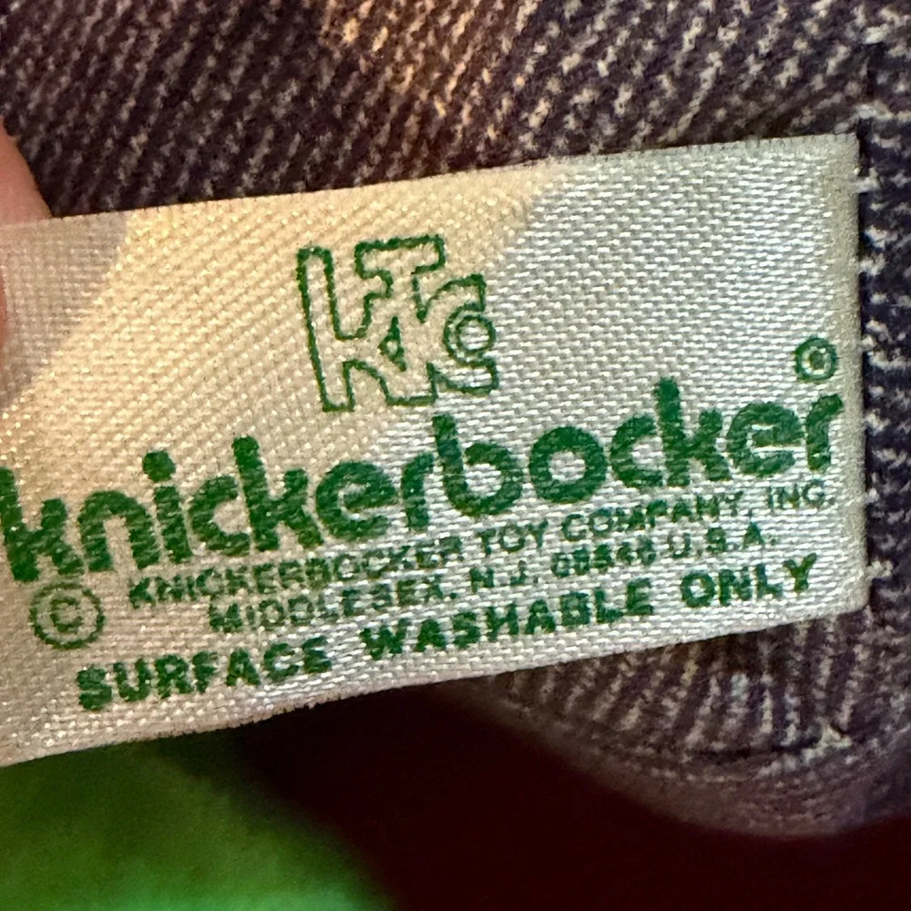Knickerbocker Country Frog Plush 12